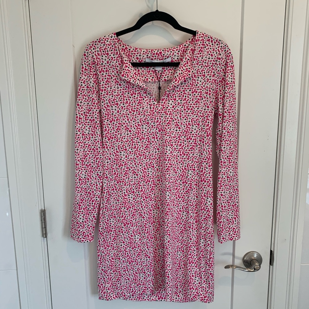 Diane Von Furstenberg Reina Long Sleeve Dress